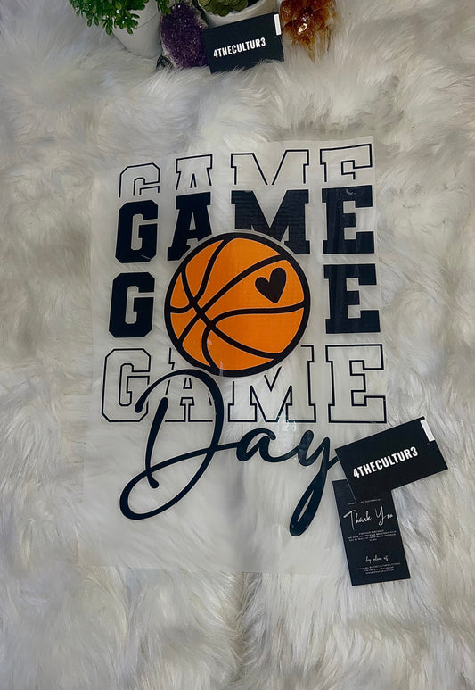 G.A.M.E DAY🏀❗️Custom T-Shirt